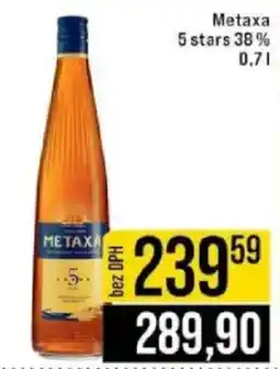 Jip Metaxa 5 stars 38% nabídka