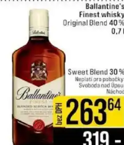 Jip Ballantine's Finest whisky Original Blend 40% nabídka