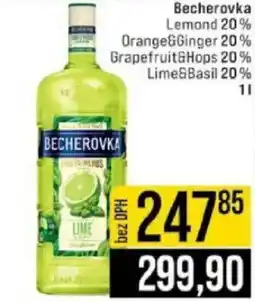 Jip Becherovka Lemond 20% nabídka