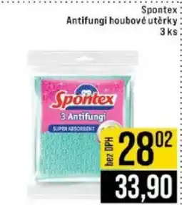 Jip Spontex Antifungi houbové utěrky nabídka