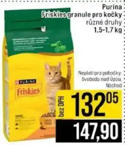 Jip Purina Friskies granule pro kočky nabídka
