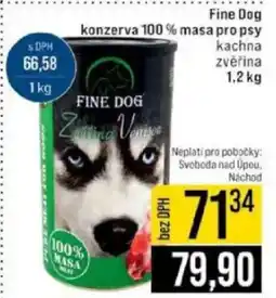 Jip Fine Dog konzerva 100% masa pro psy nabídka