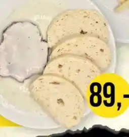 Jip Uzená krkovice, křenová omáčka, houskový knedlík nabídka