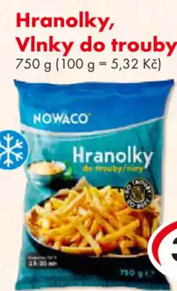 CBA Nowaco Hranolky, Vlnky do trouby nabídka