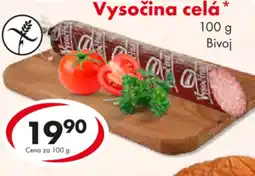 CBA Vysočina celá nabídka