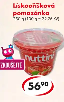 CBA Lískooříšková pomazánka nabídka