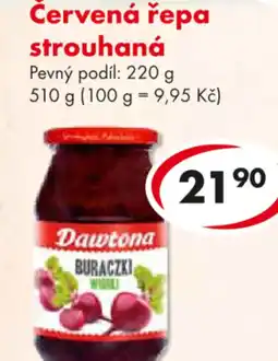 CBA Červená řepa strouhaná nabídka