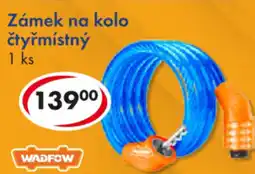 CBA Zámek na kolo čtyřmístný nabídka