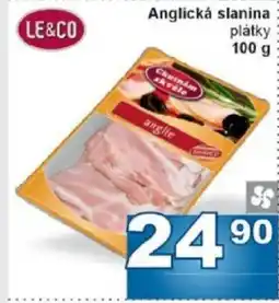Jip Anglická slanina plátky nabídka