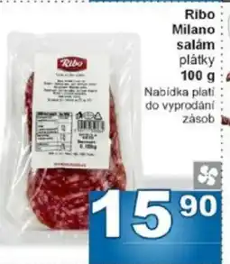 Jip Ribo Milano salám plátky nabídka