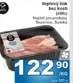 Jip Vepřový bok bez kosti plátky nabídka