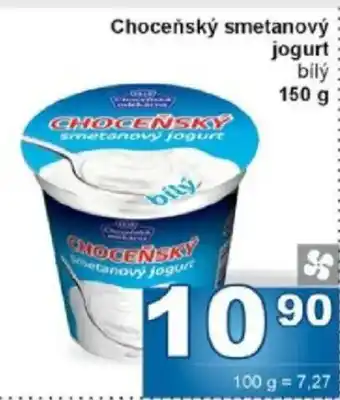 Jip Choceňský smetanový jogurt nabídka