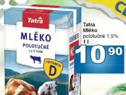 Jip Tatra Mléko polotučné 1,5% nabídka