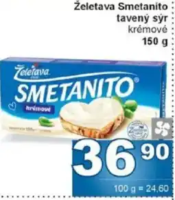 Jip Želetava Smetanito tavený sýr krémové nabídka