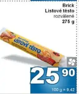 Jip Brick Listové těsto nabídka