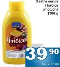 Jip Gastro servis Hořčice plnotučná nabídka