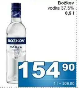 Jip Božkov vodka 37,5% nabídka