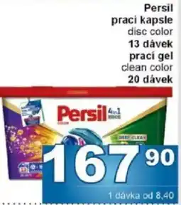 Jip Persil prací kapsle disc color nabídka