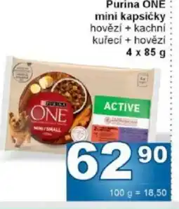 Jip Purina ONE mini kapsičky nabídka