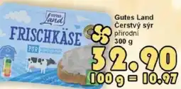 Jip Gutes Land Čerstvý sýr přírodní nabídka