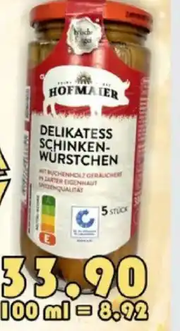 Jip Hofmaier šunkové párky nabídka