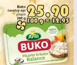 Jip Buko čerstvý sýr pikant nabídka