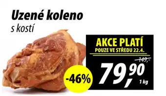 Uzené koleno s kostí