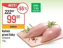 Globus Kuřecí prsní řízky chlazené nabídka
