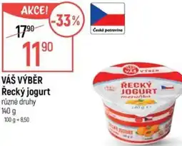 Globus VÁŠ VÝBĚR Řecký jogurt nabídka