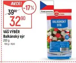 Globus VÁŠ VÝBĚR Balkánský sýr nabídka