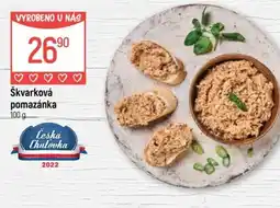 Globus Škvarková pomazánka nabídka