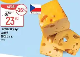 Globus Farmářský sýr uzený 30% t.v s. nabídka