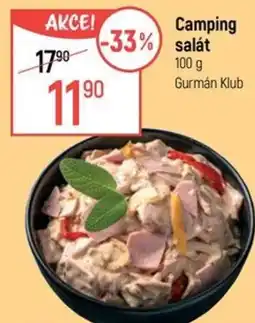 Globus Camping salát nabídka