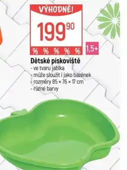 Globus Dětské pískoviště nabídka