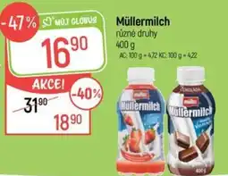Globus Müllermilch nabídka