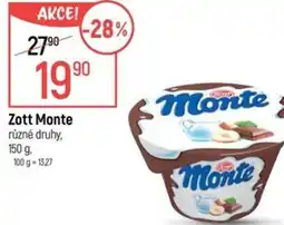 Globus Zott Monte nabídka