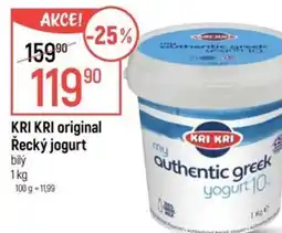 Globus KRI KRI original Řecký jogurt nabídka