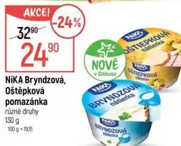 Globus NiKA Bryndzová, Oštěpková pomazánka nabídka