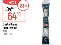 Globus Costa Brava Fuet Iberico nabídka