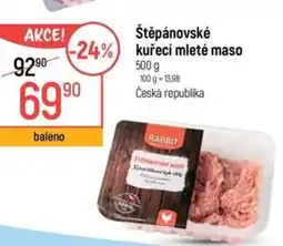 Globus Štěpánovské kuřecí mleté maso nabídka