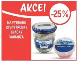Globus Na vybrané rybí výrobky značky varmuža nabídka