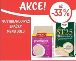 Globus Na vybranou rýži značky menu gold nabídka