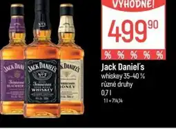 Globus Jack Daniel's nabídka