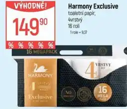 Globus Harmony Exclusive toaletní papír nabídka