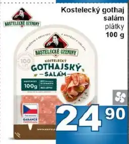 Jip Kostelecký gothaj salám plátky nabídka
