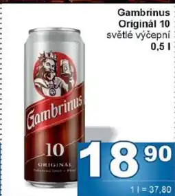 Jip Gambrinus Originál 10 nabídka
