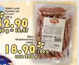 Jip Ribo Miniuheráčky salám nabídka
