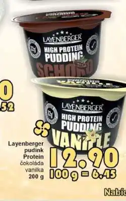 Jip Layenberger pudink Protein čokoláda vanilka nabídka