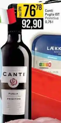 Jip Canti Puglia IGT Primitivo 0,75 l nabídka