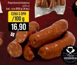 Jip Papriková klobása pálivá nabídka